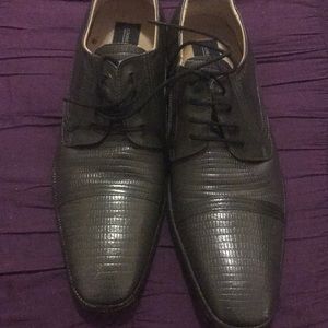Grey men’s dress shoes. Giorgio Brutini.